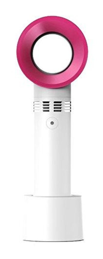 Winex Mini Sessiz Masaüstü Vantilatör Beyaz-Pembe