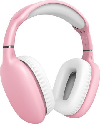 Snopy Sn-Bt43 Phase Android & iOS Uyumlu Tek Mikrofonlu Silikonlu Gürültü Önleyici Kablosuz Kulak Üstü Bluetooth Kulaklık Pembe