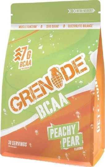Grenade Nutrition Şeftali ve Armut Aromalı Kompleks Glutamin BCAA 390 gr Toz