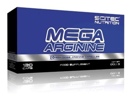 Scitec Mega Arginine Kompleks Aminoasit 120 Adet Kapsül