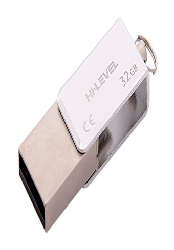 Hi-level Mini USB 2.0 Type A 32 GB Flash Bellek Gümüş