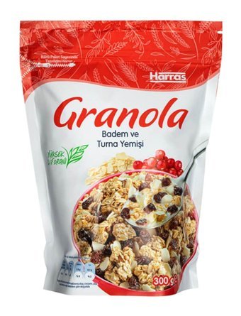Harras Badem-Turna yemişi Granola 300 gr