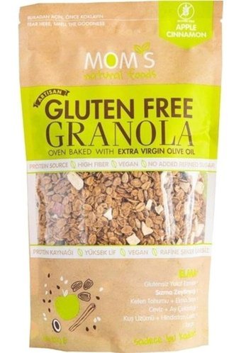Mom's Natural Foods Glutensiz Elmalı Granola 360 gr