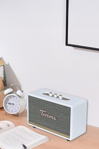 Torima D35 20 W Taşınabilir Beyaz Bluetooth Hoparlör