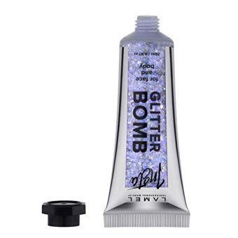 Lamel No:401 Jel Glitter Tekli Far Mor