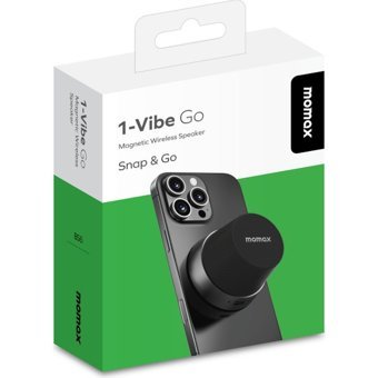 Momax Vibe Go 3 W Taşınabilir Siyah Bluetooth Hoparlör