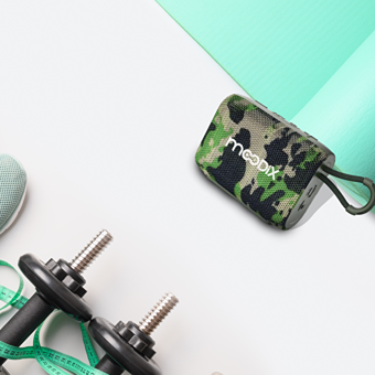 Moodix KI23TM02 5 W Taşınabilir Kamuflaj Bluetooth Hoparlör