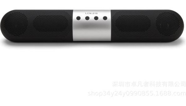 Lebeigo Hap Şeridi Taşınabilir Siyah Bluetooth Hoparlör