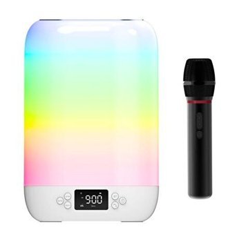 Cosmostech DY20K 20 W Işıklı Taşınabilir Beyaz Bluetooth Hoparlör