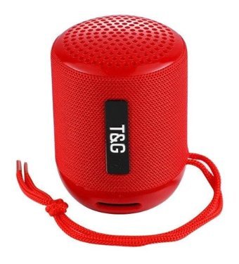 T&G TG129 Taşınabilir Kırmızı Bluetooth Hoparlör