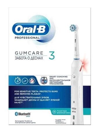 Oral-B Pro Gumcare 3 Işıklı Şarjlı Diş Fırçası Beyaz