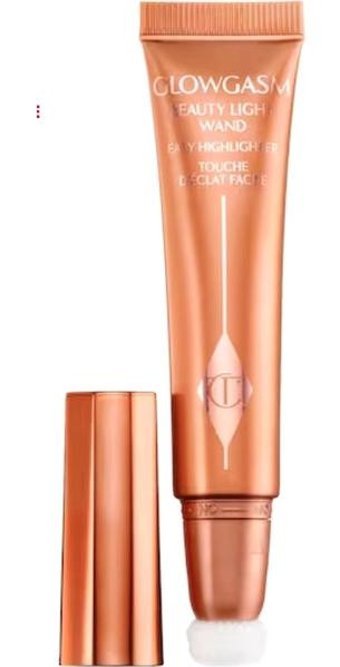 Charlotte Tilbury Glowgasm Beauty Light Wand Peachgasm Tüp Likit Highlighter