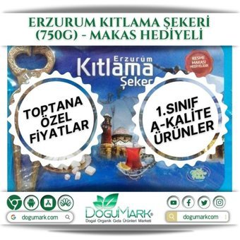 Doğumark Erzurum Kıtlama Toz Şeker 750 gr