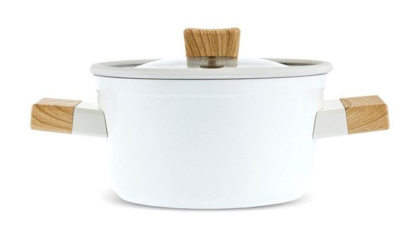 Karaca Swiss Crystal Creamy Wood Tencere 20 Cm