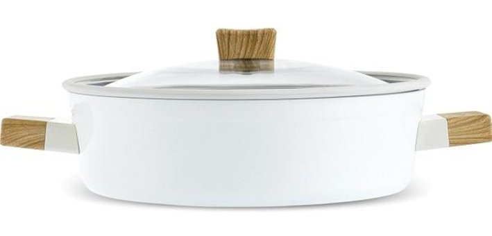 Karaca Swiss Crystal Creamy Wood Karnıyarık Tencere 26 Cm