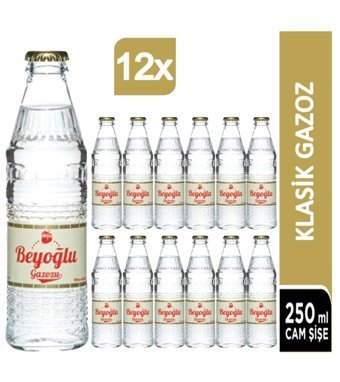 Beyoğlu Sade Gazoz 12x250 ml
