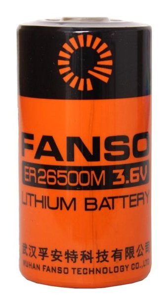 Fanso ER26500M 3.6 V 6000 mAh Lityum C / Orta Pil