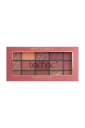 Technic Invite Only Pressed Toz Mat Sedefli Far Paleti