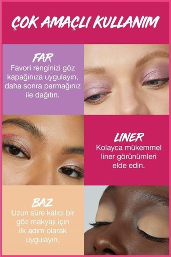 Maybelline New York Inspired Krem Saten Tekli Far Pembe