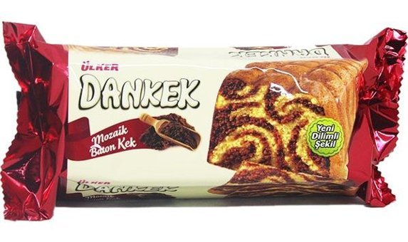 Ülker Dankek Mozaik Baton Kakaolu-Sade Kek 6'lı 200 gr