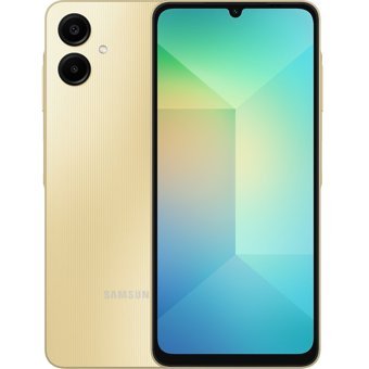 Samsung Galaxy A06 64 GB Hafıza 4 GB Ram 6.7 inç 50 MP Çift Hatlı PLS Ekran Android Akıllı Cep Telefonu Altın