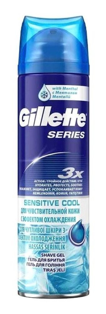 Gillette Sensitive Cool Hassas Ciltler İçin Tıraş Köpüğü 200 ml