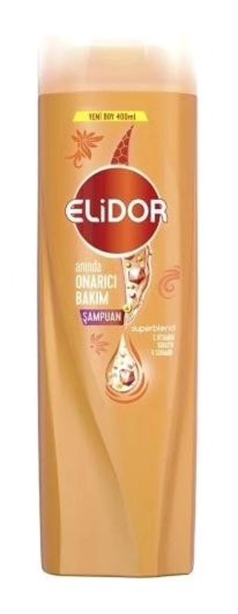 Elidor Onarıcı Onarıcı Yıpranmış Saçlar İçin Şampuan 24x400 ml