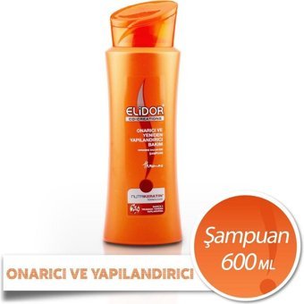Elidor Onarıcı Onarıcı Tüm Saçlar İçin C Vitamini Şampuan 600 ml