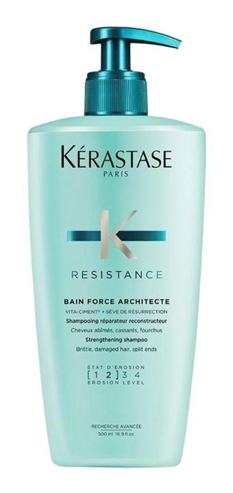 Kerastase Bain Force Architecte Onarıcı Arındırıcı Tüm Saçlar İçin Düz Saçlar İçin Şampuan 500 ml