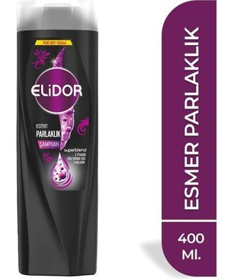 Elidor Esmer Parlaklık Parlaklık Tüm Saçlar İçin Chia Tohumu Yağı-E Vitamini Bitkisel Şampuan 6x400 ml