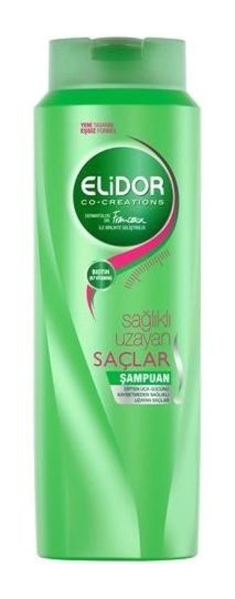 Elidor Sağlıklı Uzayan Saçlar Tüm Saçlar İçin Argan Yağlı Şampuan 500 ml