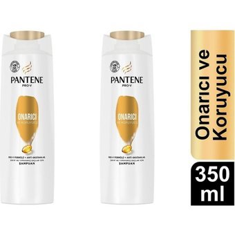 Pantene Pro-V Onarıcı Tüm Saçlar İçin 3'ü 1 Arada Şampuan 2x350 ml