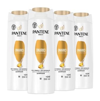 Pantene Pro-V Onarıcı Tüm Saçlar İçin 3'ü 1 Arada Şampuan 4x350 ml
