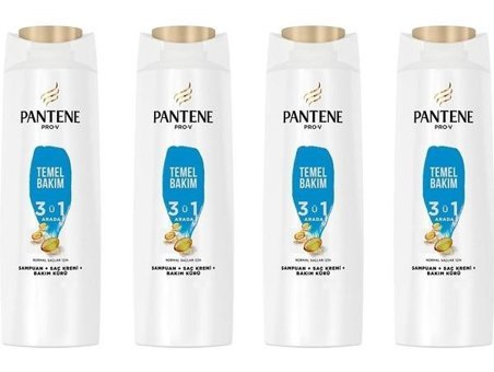 Pantene Pro-V Bakım Yapan Tüm Saçlar İçin 3'ü 1 Arada Şampuan 4x350 ml