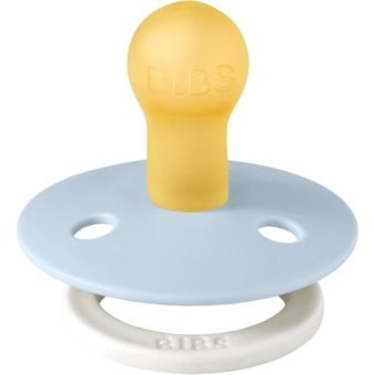 Bibs Colour 6-18 Ay Fosforlu Kiraz Uçlu Kauçuk Emzik Baby blue