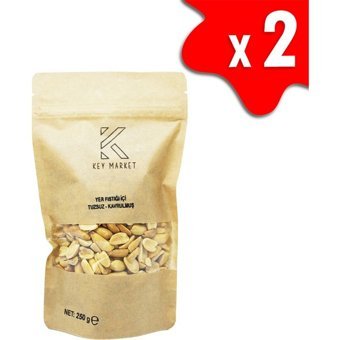 Key Market Tuzsuz Çifte Kavrulmuş Yer Fıstığı İçi 2x500 gr