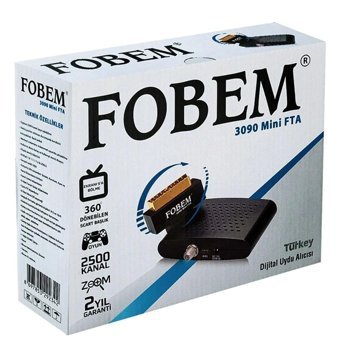 Fobem 3090 Harici Mini Çanaksız Full HD Uydu Alıcısı