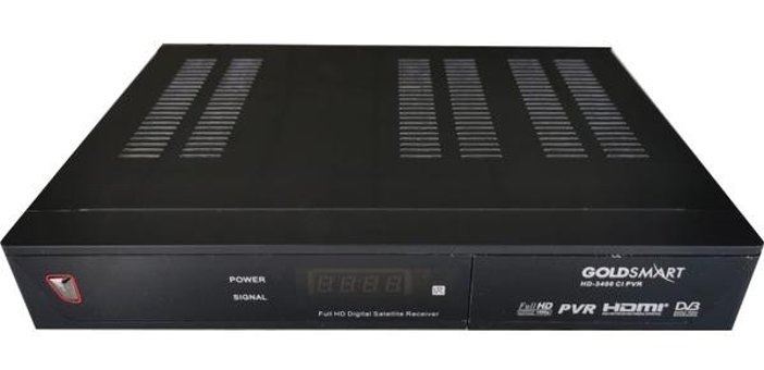 Goldmaster HD-3400 Harici Çanaklı HD Uydu Alıcısı