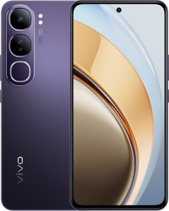 Vivo V40 Lite 256 GB Hafıza 8 GB Ram 6.78 inç 50 MP Çift Hatlı AMOLED Ekran Android Akıllı Cep Telefonu Mor Siyah