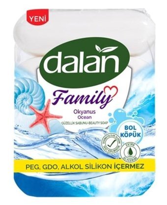 Dalan Family Organik Okyanus Katı Sabun 48x75 gr