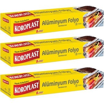 Koroplast Alüminyum Folyo 3x8 m