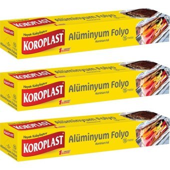 Koroplast Alüminyum Folyo 3x15 m