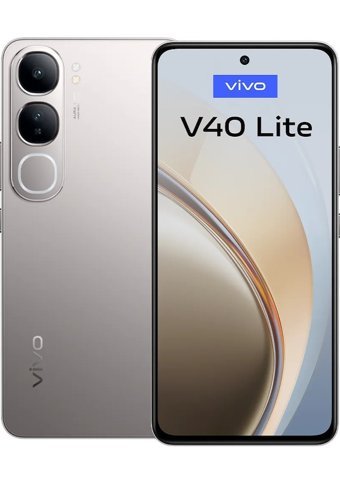 Vivo V40 Lite 256 GB Hafıza 8 GB Ram 6.78 inç 50 MP Çift Hatlı AMOLED Ekran Android Akıllı Cep Telefonu Gümüş