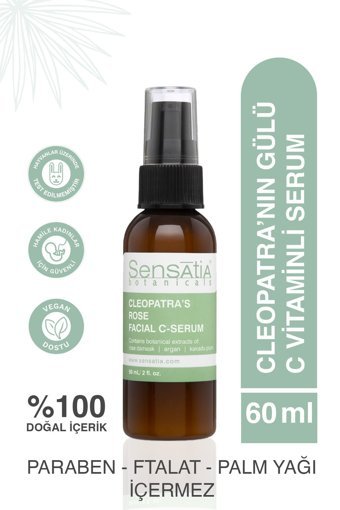 Sensatia Botanicals Cleopatras Rose C Vitaminli Jel Yüz Serumu 60 ml