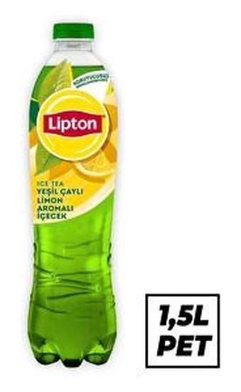 Lipton Yeşil Çaylı Soğuk Çay 1.5 lt