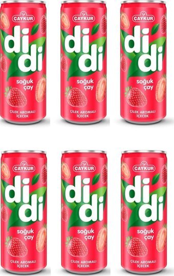 Çaykur Didi Çilekli Soğuk Çay 6x250 ml