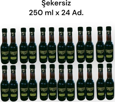 Mca Coffee Şekersiz Espresso Soğuk Kahve 24x250 ml