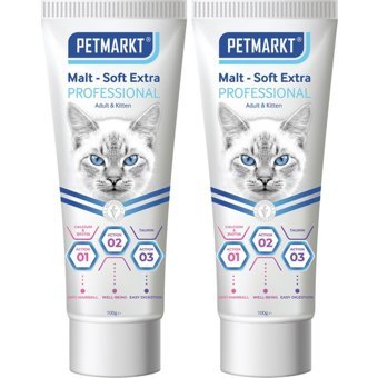 Pet Market Multivitamin Tüy Yumağı Önleyici Yetişkin - Yavru Kedi Vitamini Macun 2x100 gr