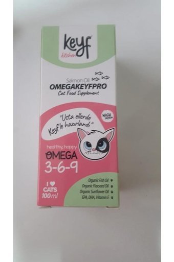 Keyf Multivitamin Bağışıklık Güçlendirici Yetişkin Kedi Vitamini Yağ 100 ml