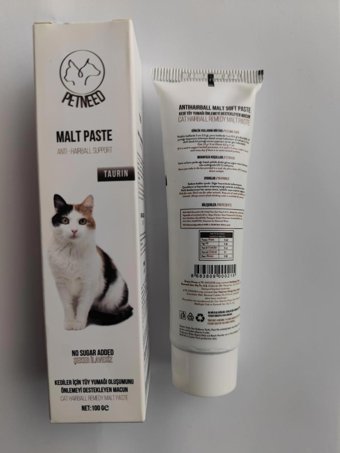 Petneed Multivitamin Tüy Yumağı Önleyici Yetişkin - Yavru Kedi Vitamini Macun 100 gr